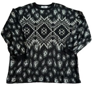 Crazy Train Size M Stay Cozy Sweater